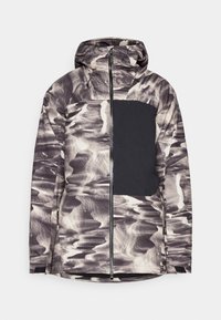 WINTER DISTRICT™ III PRINTED JACKET - Hardshell jacket - dark stone
