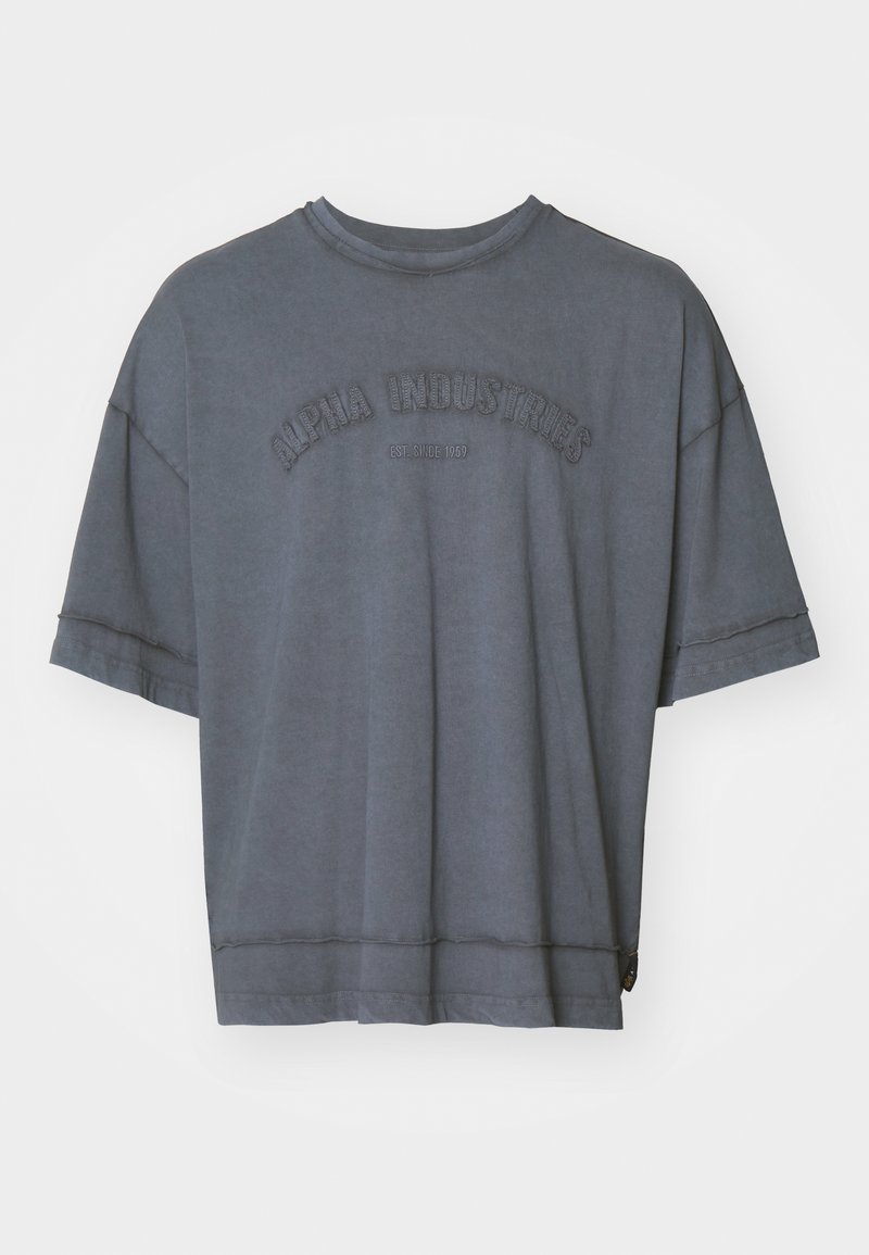 alpha industries T-shirt print grijs