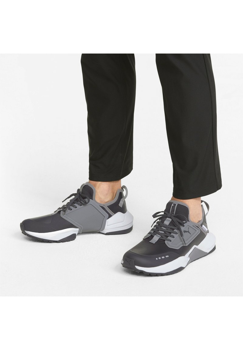 Puma Golf GS ONE Golf shoes black quiet shade black/black Zalando.de