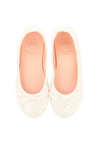 Gioseppo CON GLITTER CON KOLONGE - Bailarinas - blanco
