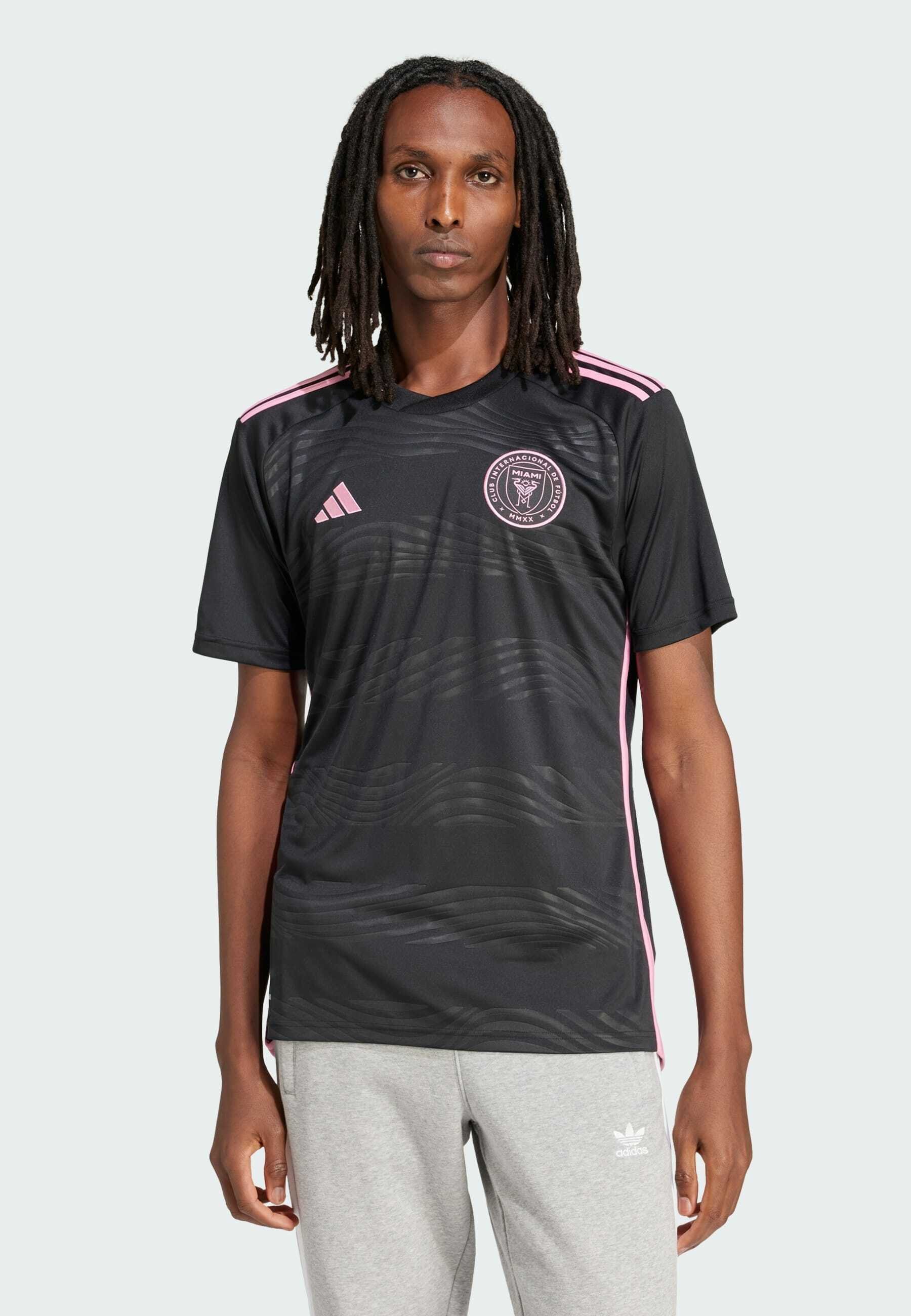 adidas Performance INTER MIAMI Fußball-Trikot black bliss pink/schwarz - 