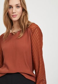Object OBJZOE - Bluse - brown patina