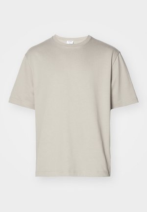 Filippa K HEAVY CREW NECK TEE - Pamata T-krekls - moss grey