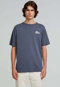 Scalpers Triko s potiskem - dark navy