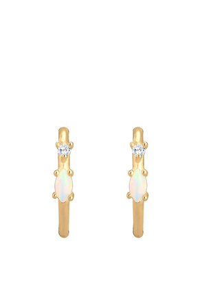 Elli HOOPS MINIMAL - Earrings - gold-coloured