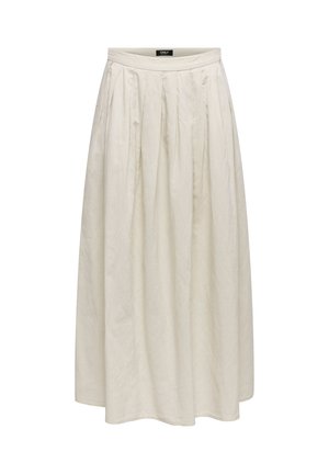 ONLY, SKIRT ONLISOLA SKIRT LONG SKIRT - Jupe trapèze - oatmeal