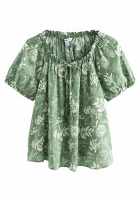 Unausgewählt, green floral print