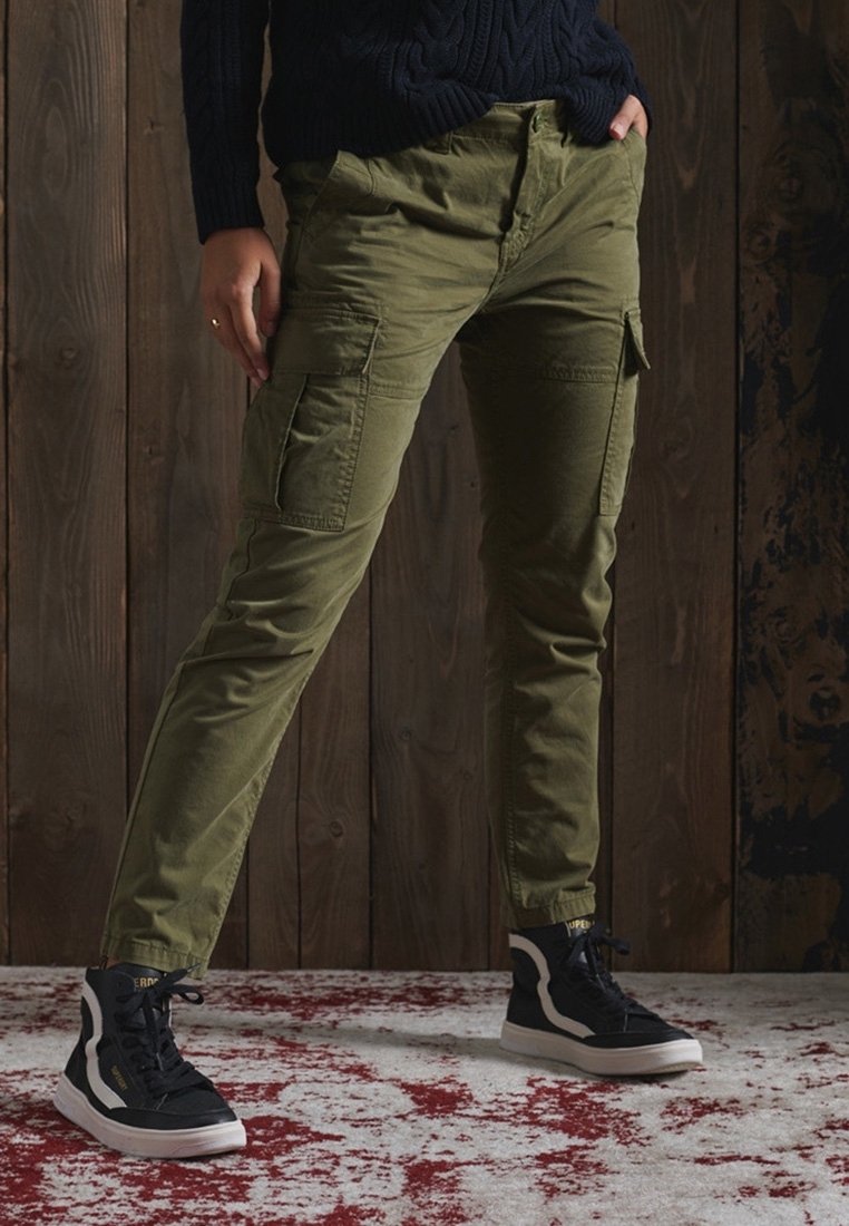 Superdry & Co Pantalon cargo - olive