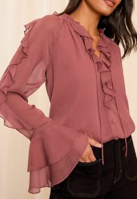 Love & Roses PETITE - Camicia - pink