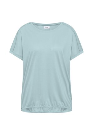 Cecil, Triko s potiskem - crystal mint