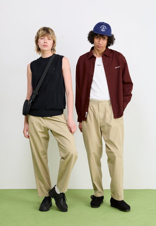DRILL PART TIMER UNISEX - Trousers - khaki4