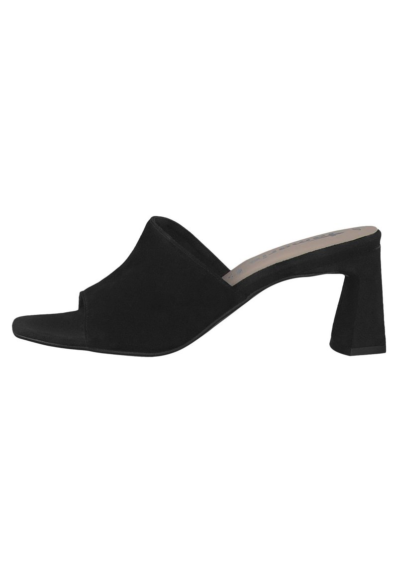Tamaris Heeled mules - black