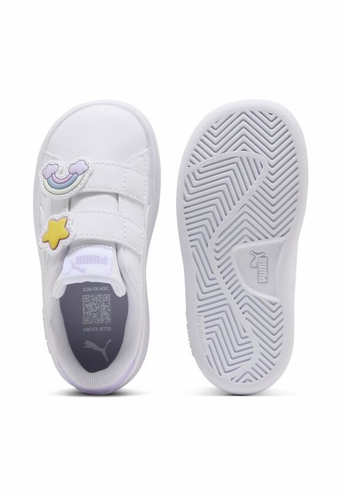 PUMA SMASH 3.0 BADGES V INF UNISEX - Baby shoes - white-light lavender — foto 3