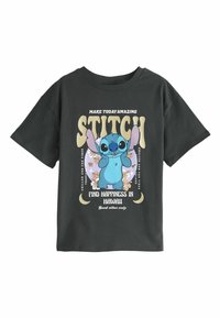 Next - LICENSE   - T-Shirt print - stitch charcoal Thumbnail-Bild 1