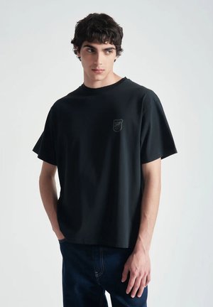 GRIFONI, T-SHIRT UOMO GRIFONI G6AB0031 97F ASFALTO - T-shirt basic - grigio