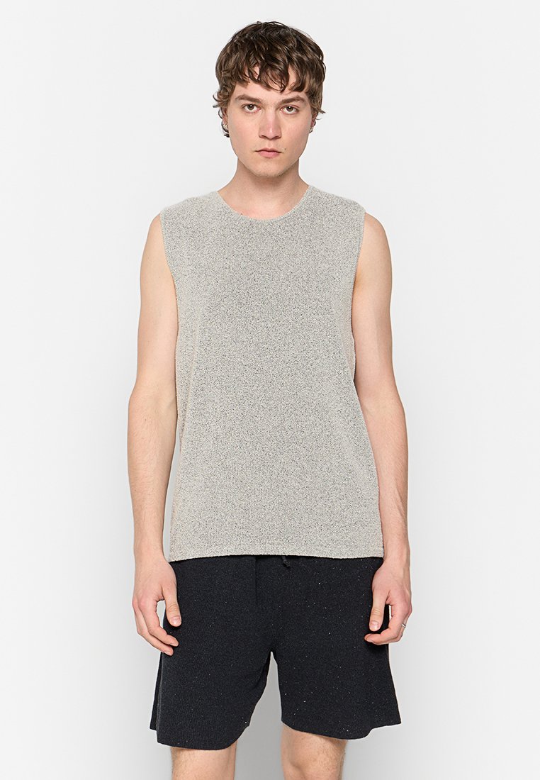 American vintage Top lichtgrijs