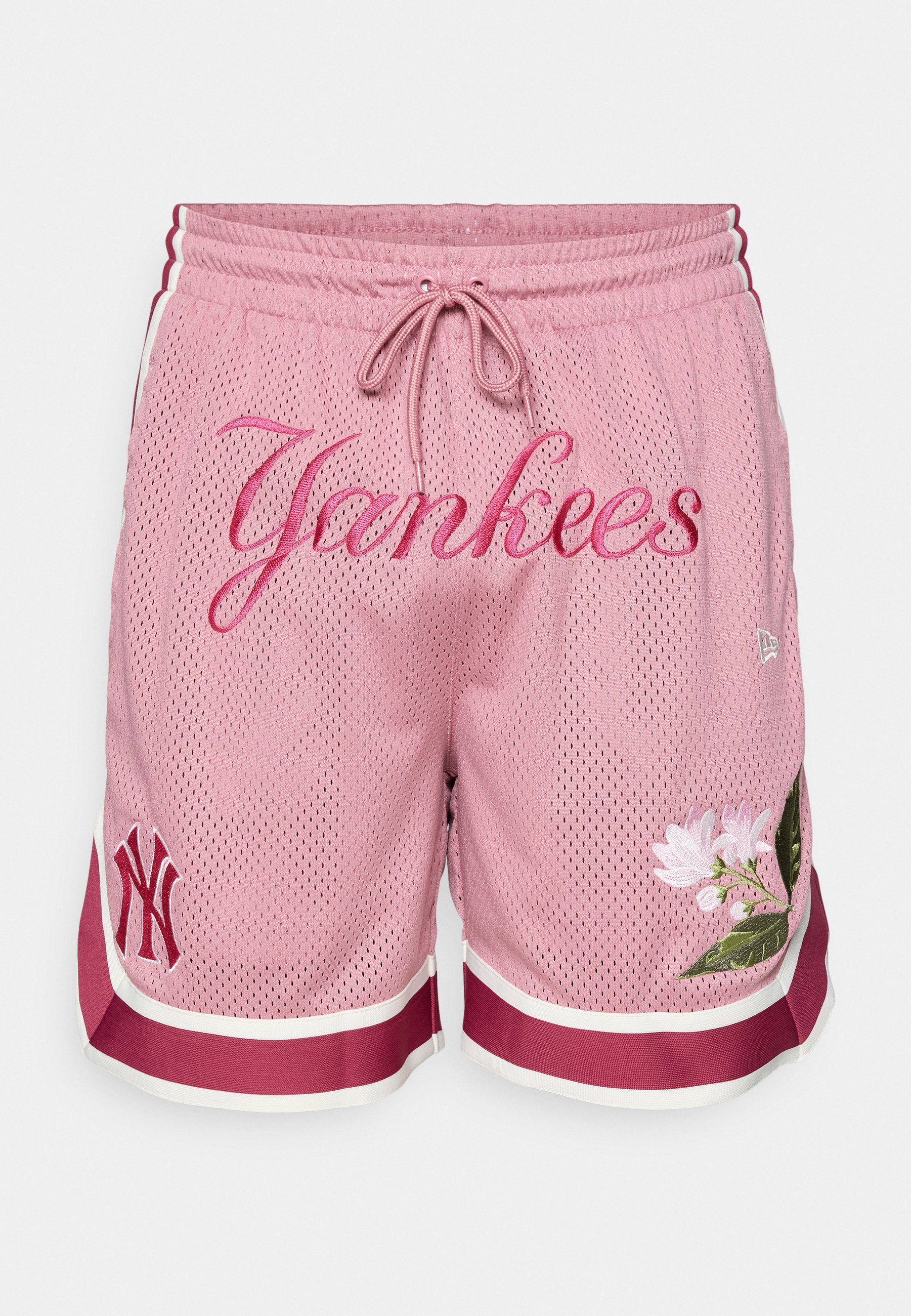 【NEW ERA】New York Yankees Rose Mesh ショートパンツ New Era New York Yankees 'Tropical Punch Script Pack' Mesh