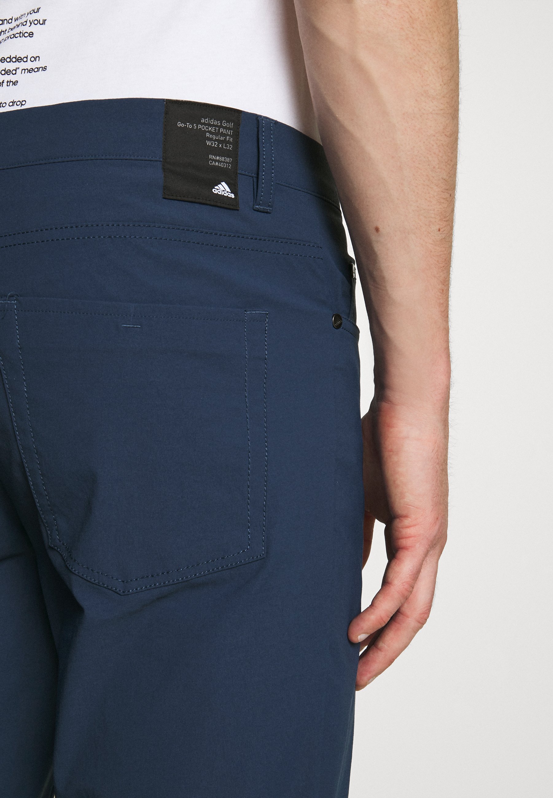 adidas Golf GO TO FIVE POCKET PANT - Broek - crew navy/donkerblauw -  Zalando.nl
