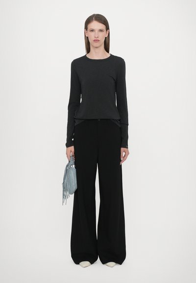 rag & bone THE SLUB - Μπλούζα με μακριά μανίκια - black