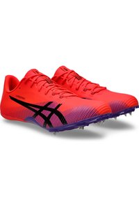 ASICS HYPERSPRINT 8 - Punte - flash red black