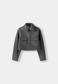 Bershka Tunn jacka - blue-grey