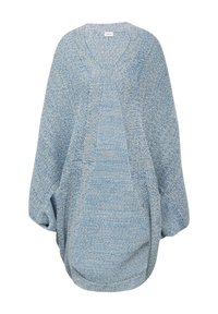 PONCHO IN O-SHAPE - Poncho - blau