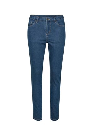 Kaffe KAVICKY - Jeans Skinny Fit - medium blue washed denim