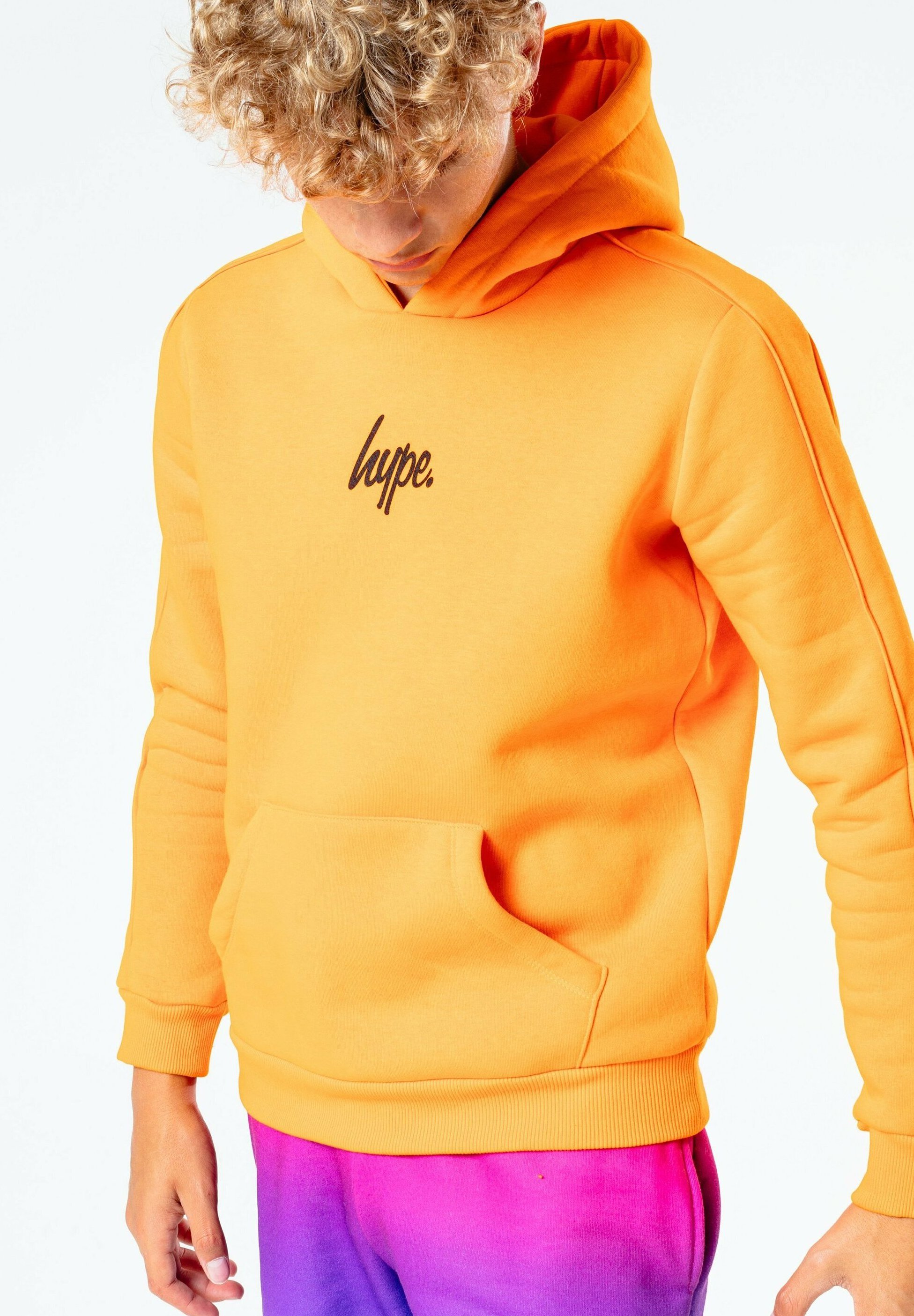 orange hype hoodie