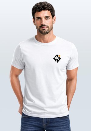 Neverless, Print T-shirt - weiß