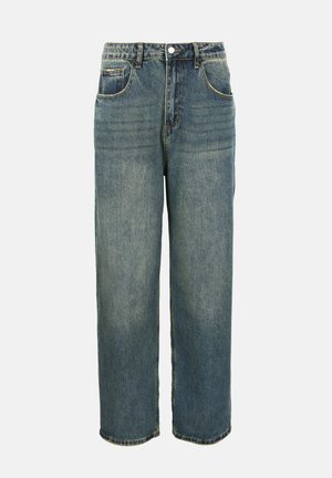 YOURTURN by Zalando, UNISEX - Φαρδύ τζιν - dark blue denim