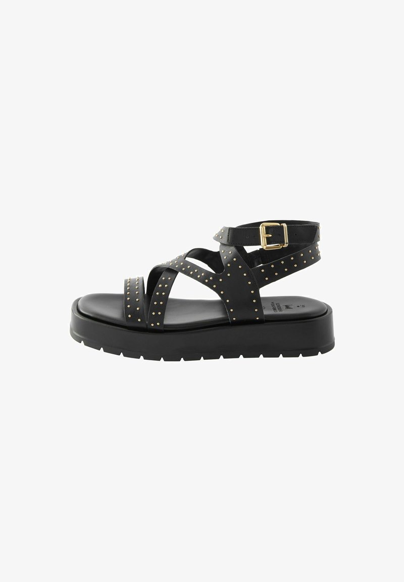 Next FOREVER COMFORT - Plateausandalette - black studded