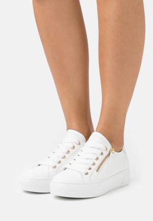 Sneakers laag - weiß/platino