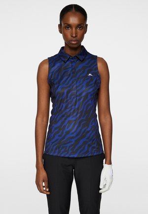 J.LINDEBERG Sports DENA PRINT SLEEVELESS - Polo shirt - tour tiger clematis m
