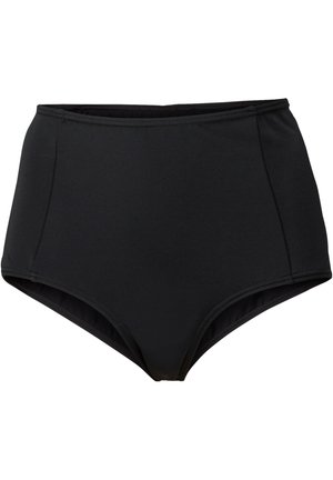 HIGH WAIST AUS RECYCELTEM - Bas de bikini - black