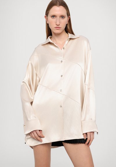 AERON ABIGAIL SHIRT - Užsagstoma palaidinė - silver