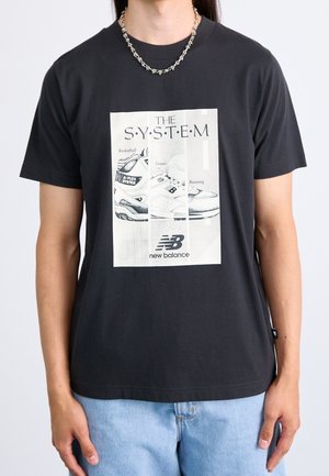 Camiseta estampada - black