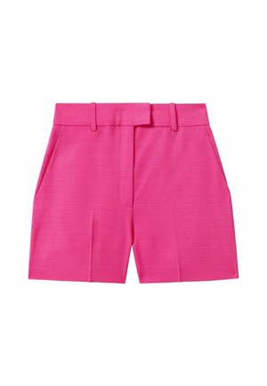 Reiss REGULAR FIT - HEWEY TAILORED TEXTURED SUIT SHORTS - Pantaloni scurți - pink