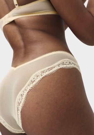 Marks & Spencer, 3PK LACE MIAMI KNICKERS - Brazilian-trusser - dark cream