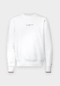 LOGO TIPPED CREWNECK - Sweatshirt - bright white
