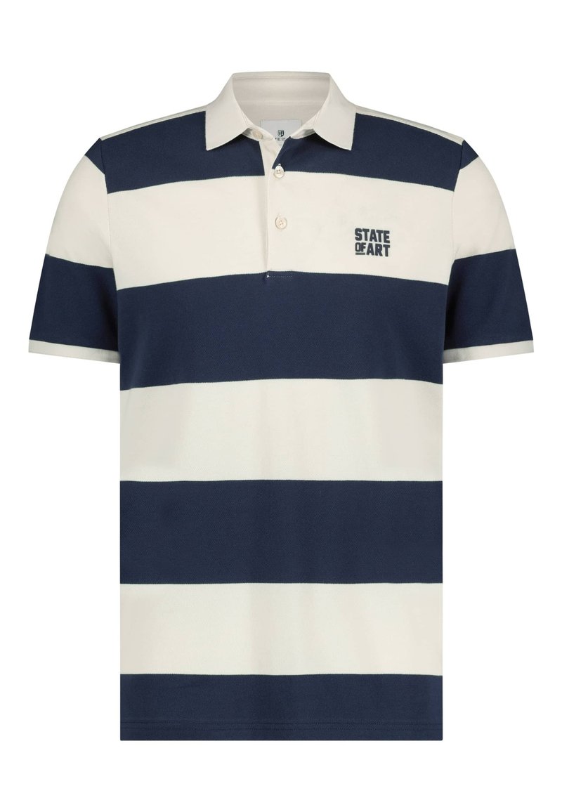 State of Art Poloshirt lichtgrijs