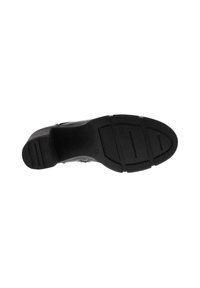 Marco Tozzi Bottines à plateau - noir vernis