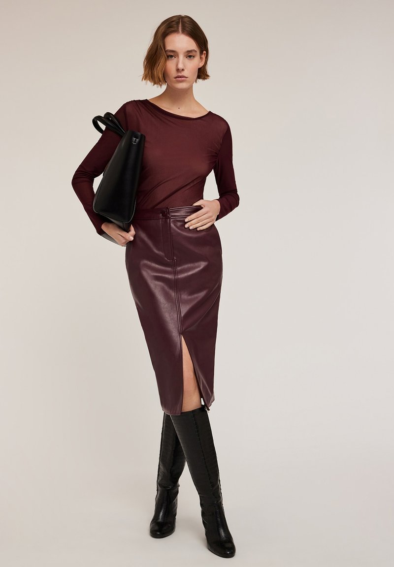 Motivi MANICHE LUNGHE Maglietta a manica lunga bordeaux