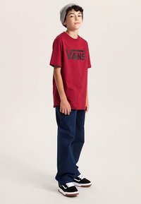 Vans CLASSIC - T-shirts print - dark red