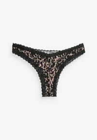 Next 3 PACK BRAZILIAN - Stringid - animal print purple blush pink