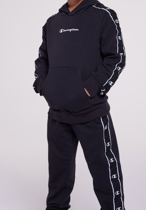 Felpa con cappuccio - black