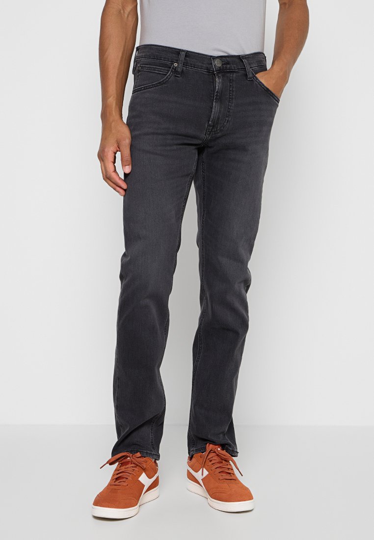 Lee Straight leg jeans donkergrijs