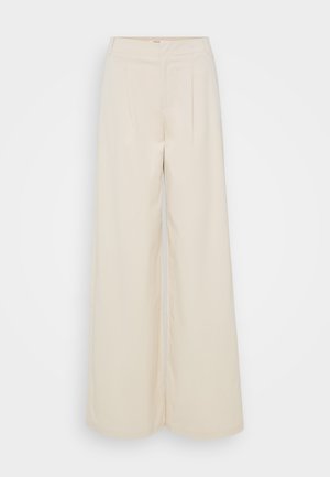 ONLY Tall, ONLTANNY PLEAT WIDE  - Pantalon classique - french oak