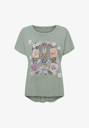 Marta Du Château, MARTA DU CHATEAU JESSIA T SHIRT - T-shirts print - military
