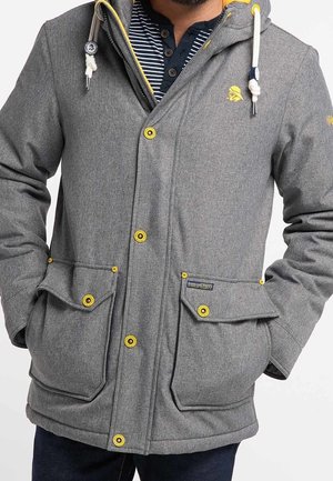 Winterjacke - mottled grey