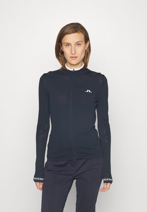 ALMA SWEATER - Cardigan - navy